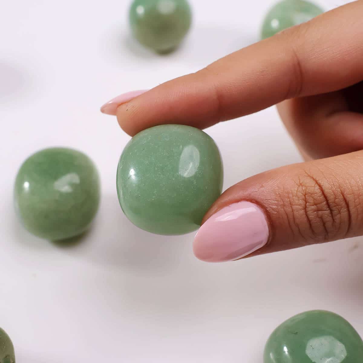 Premium Green Aventurine Tumble Stone