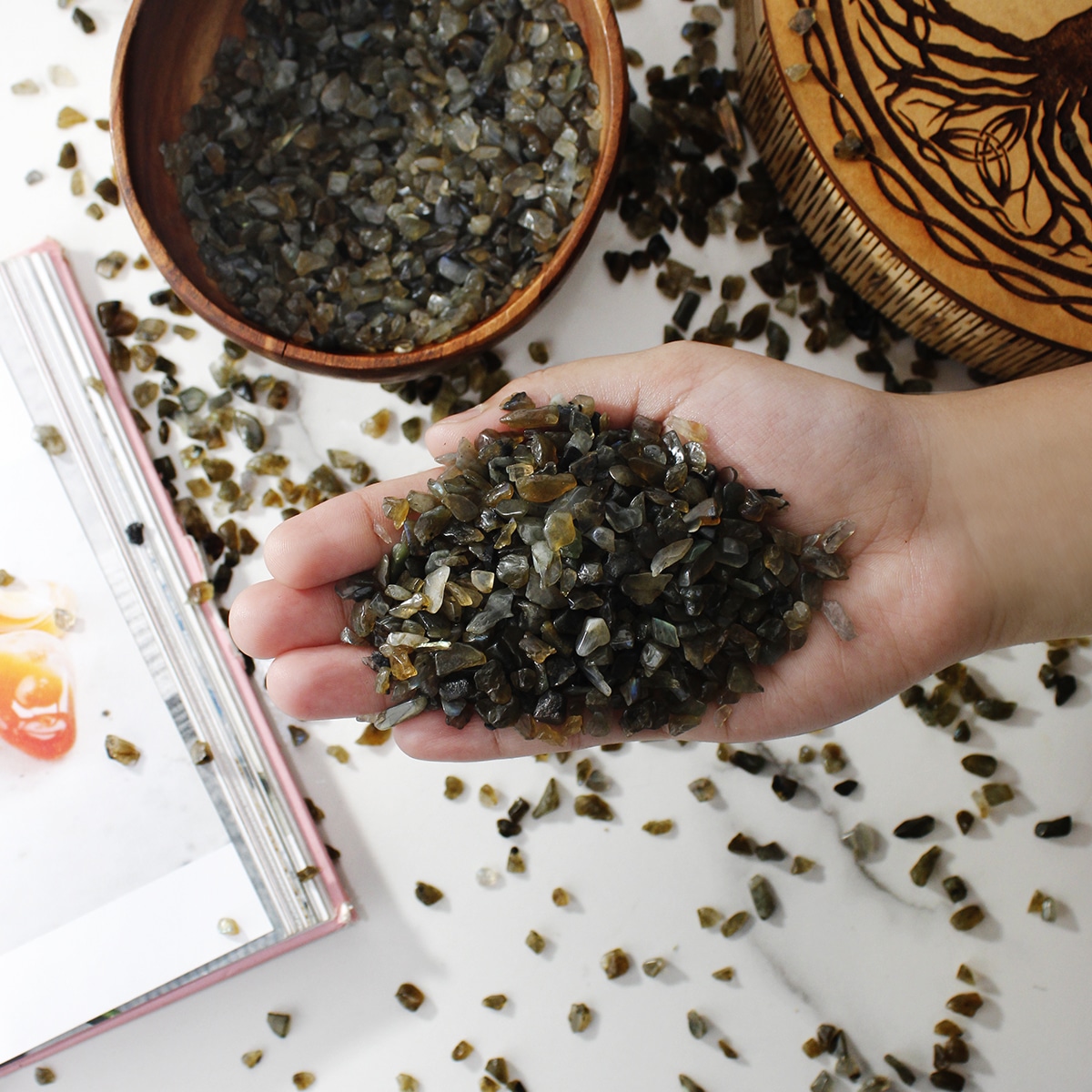 Labradorite Chips Stone