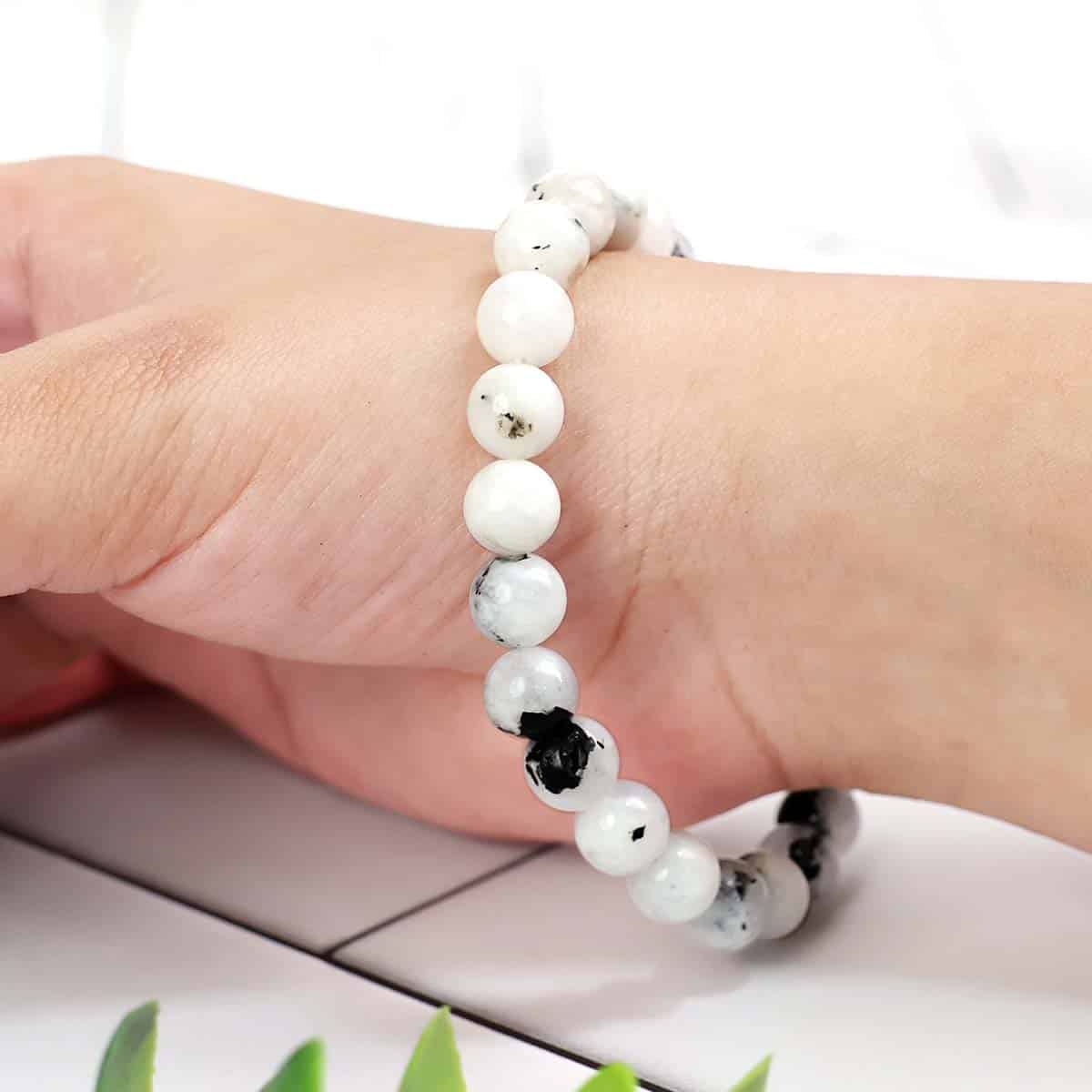 Rainbow Moonstone Bracelet - Image 2