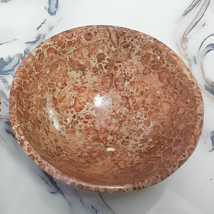 Conglomerate crystal Bowl