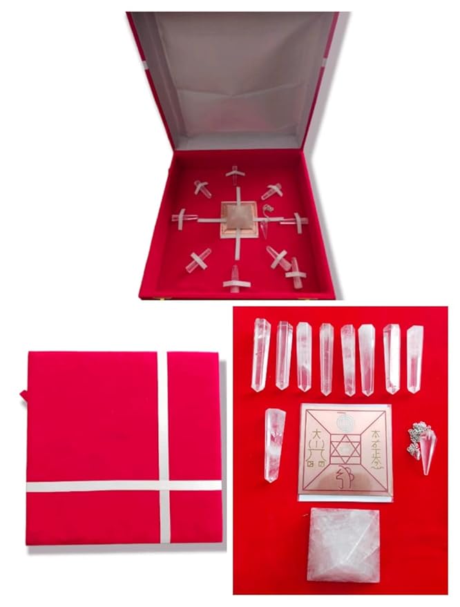 Shivalaya Gems Crystal Crystal Grid Box for Vastu and Reiki