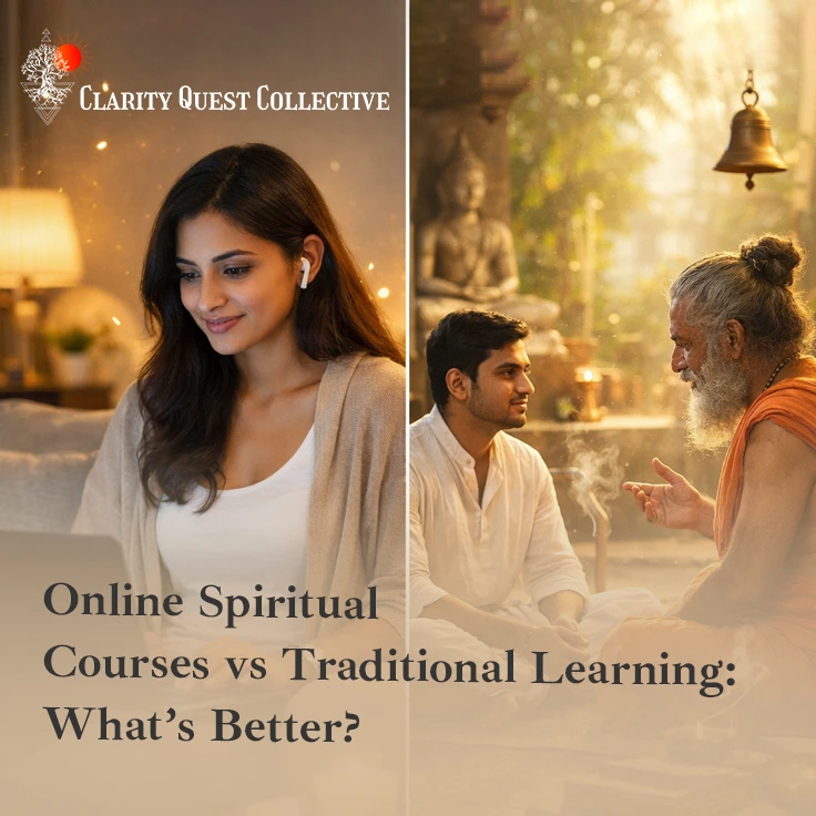 Online Spiritual Courses vs Traditional Learning